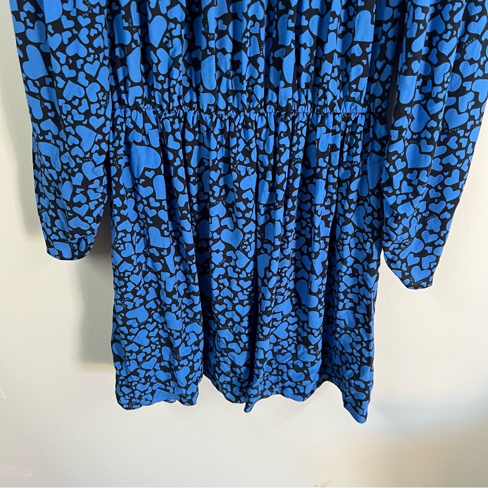 Zadig & Voltaire Reveal Print Coeur Heart Print Mini Dress - Picture 12 of 15